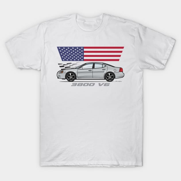 3800 V6 - silver T-Shirt by JRCustoms44